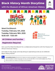 Event Flyer - Black History Month Storytime copy